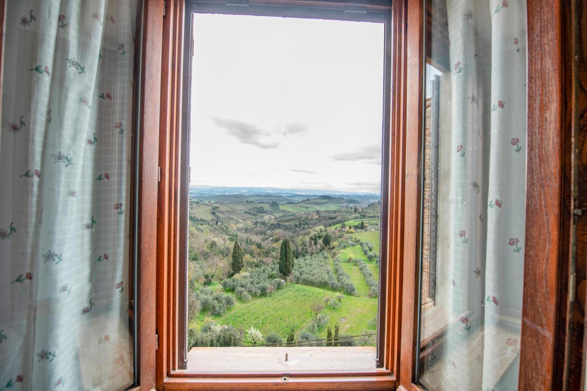Bellavista Free Parking City Center San Gimignano Bagian luar foto